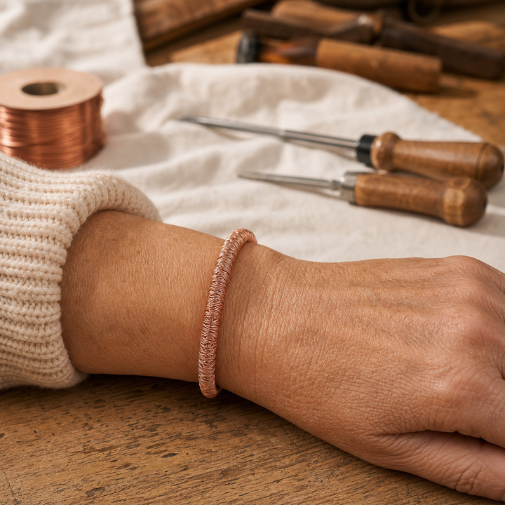 Fjord Copper Bracelet