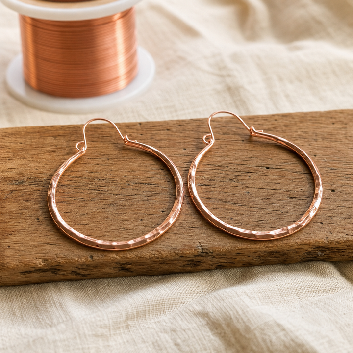 Willow Copper Earrings