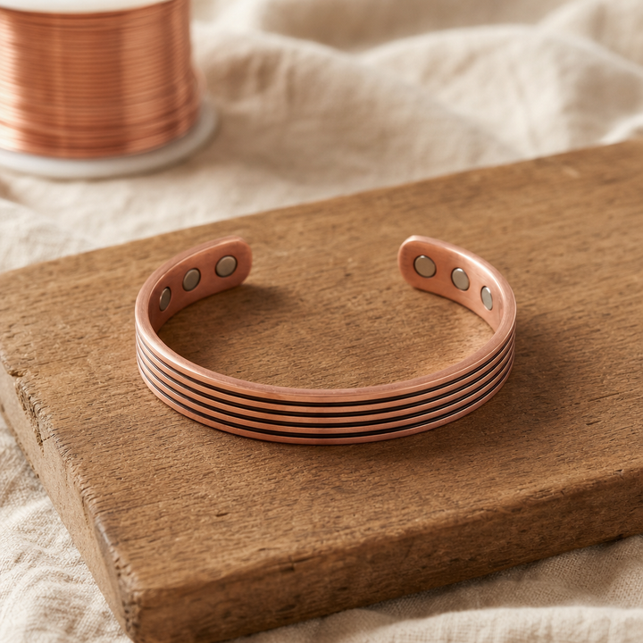 Sage Copper Bracelet