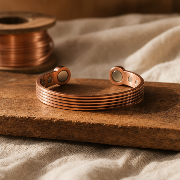 Ridge Copper Bracelet