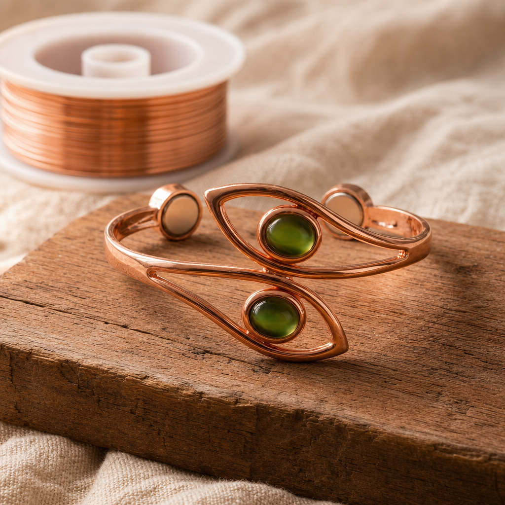 Opal Copper Bracelet
