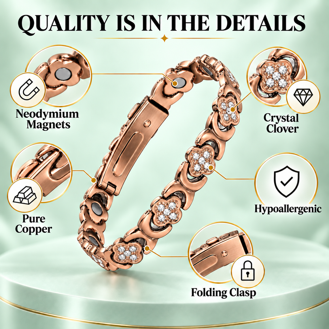 MAE Premium Pure Copper Magnetic Bracelet for Women