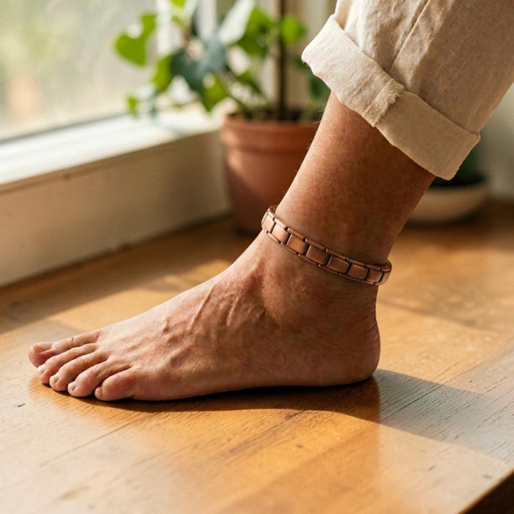 Shore Anklet Pure Copper With Magnetic Therapy