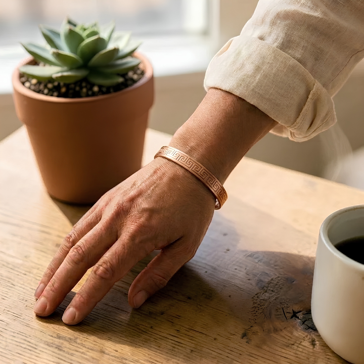 Farao Pure Copper Bracelet With Magnetic Therapy