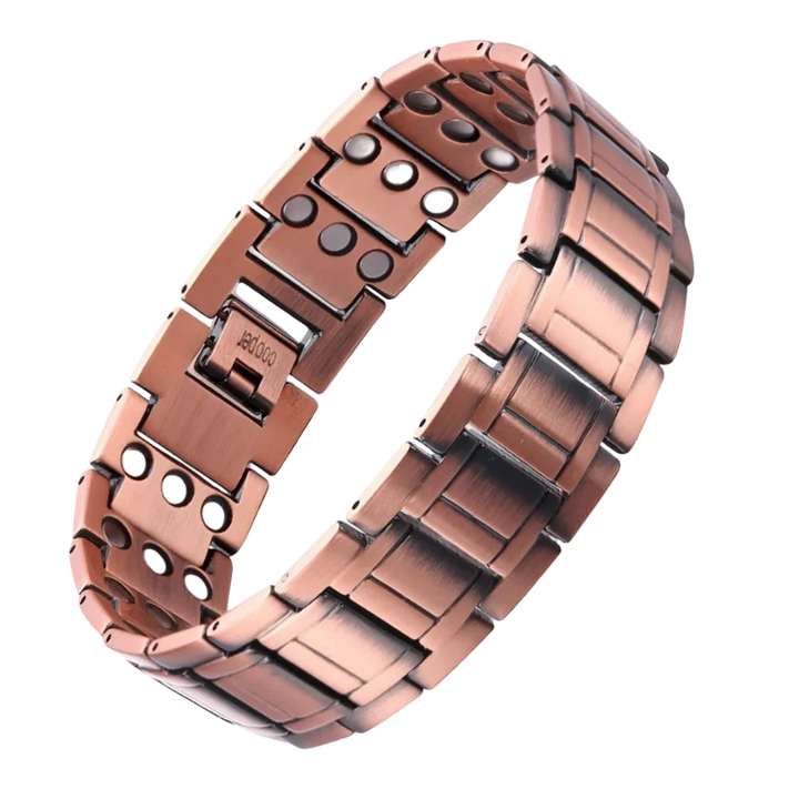 Mens Copper Magnetic Bracelet TRIPLE Power