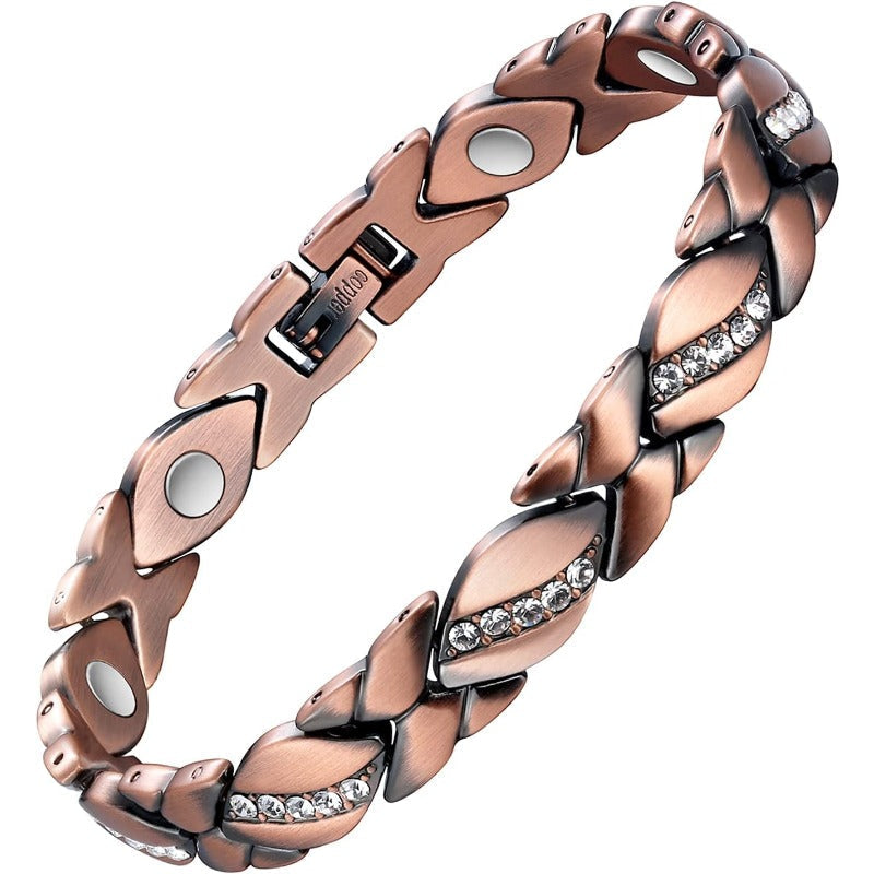 Willis Pure Copper Bracelet With Magnetic Therapy