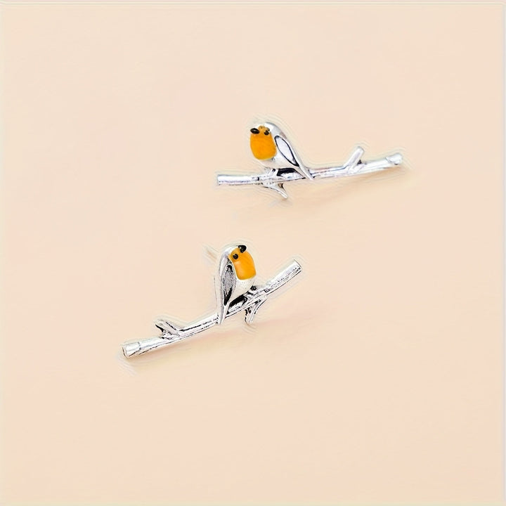 Cartoon Tier Bird Earrings