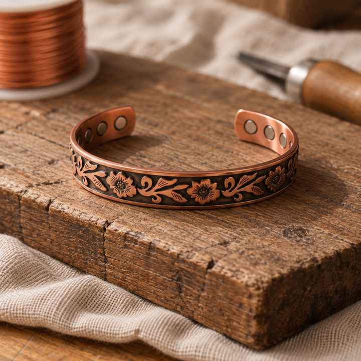 Vine Copper Bracelet
