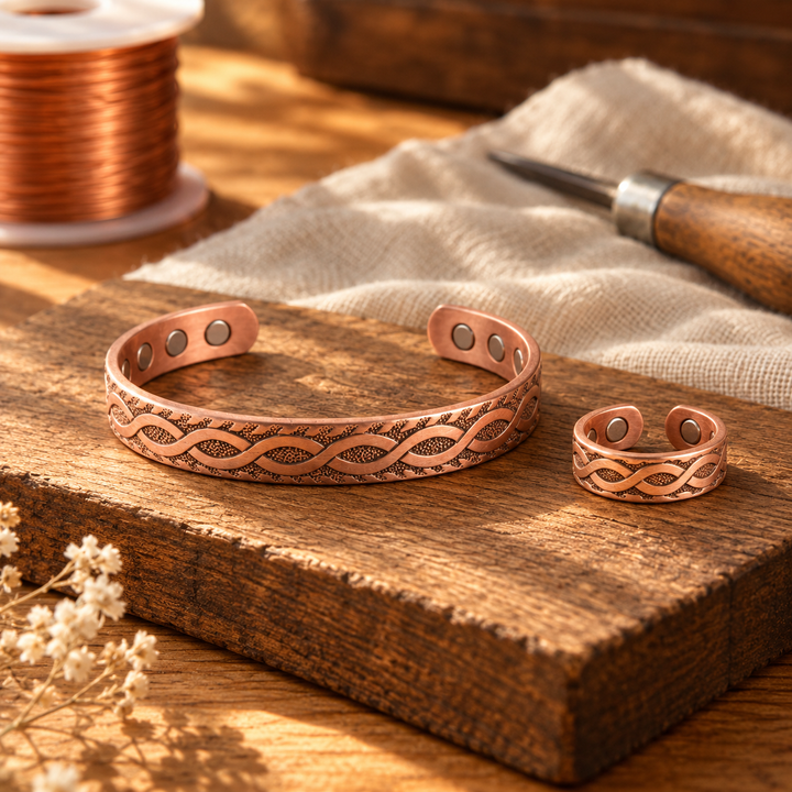 Knot Copper Set