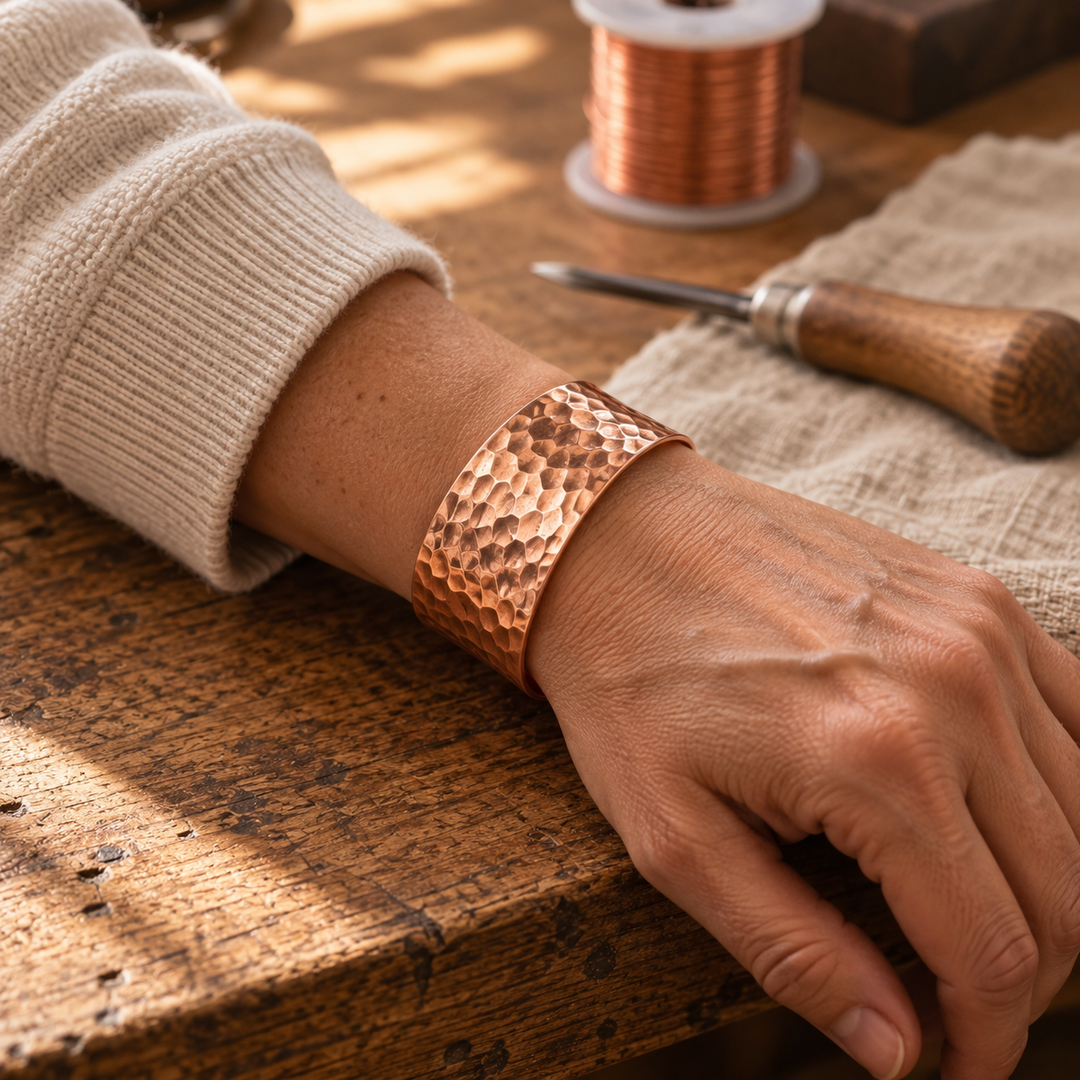 Ember Copper Cuff