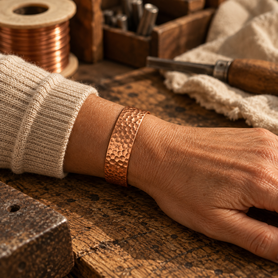 Moon Copper Bracelet