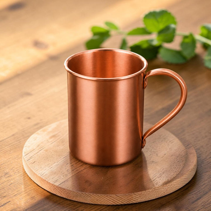 Pure Copper Plain Mug 400ml
