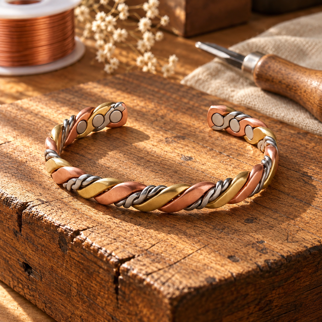 Stone Copper Bracelet
