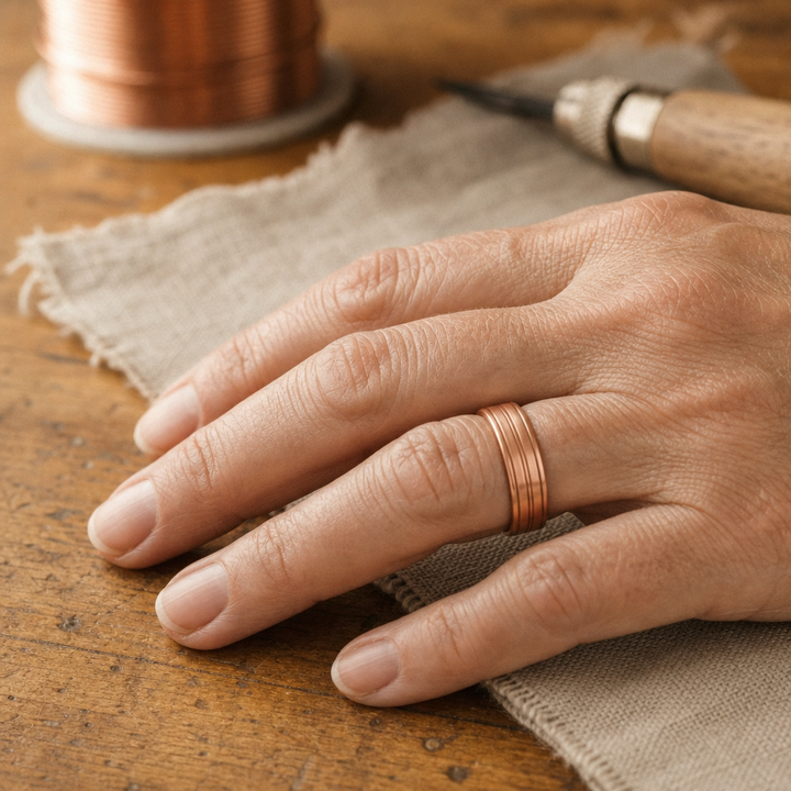Band Copper Ring
