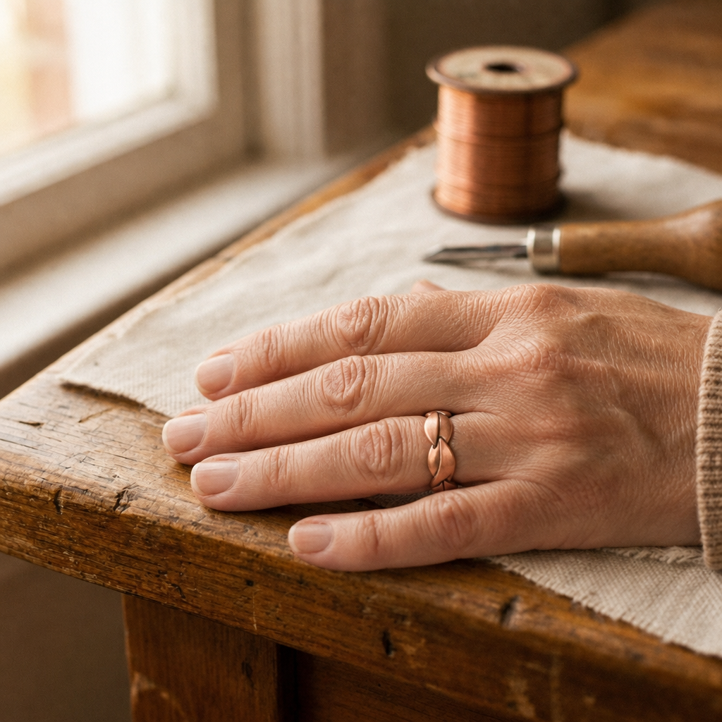 Bind Copper Ring