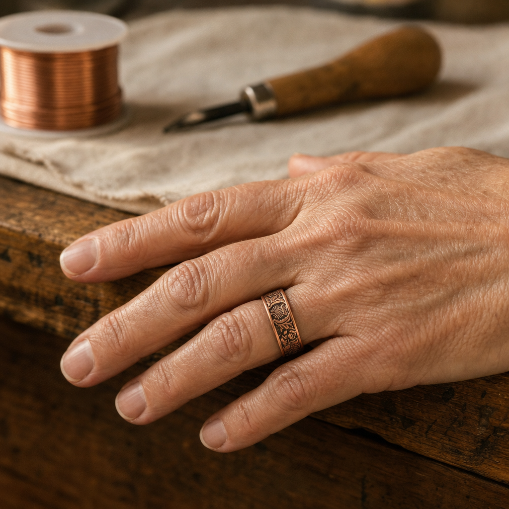 Bole Copper Ring