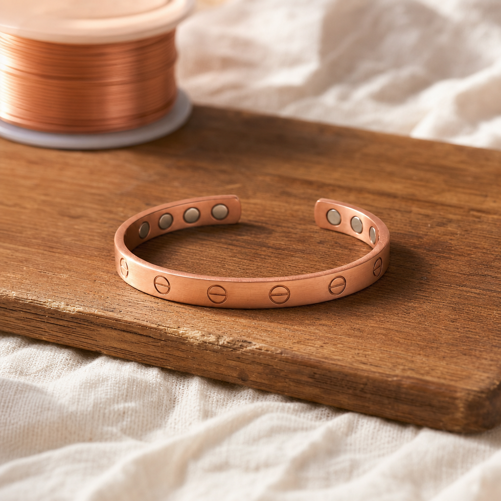 Bolt Copper Bracelet