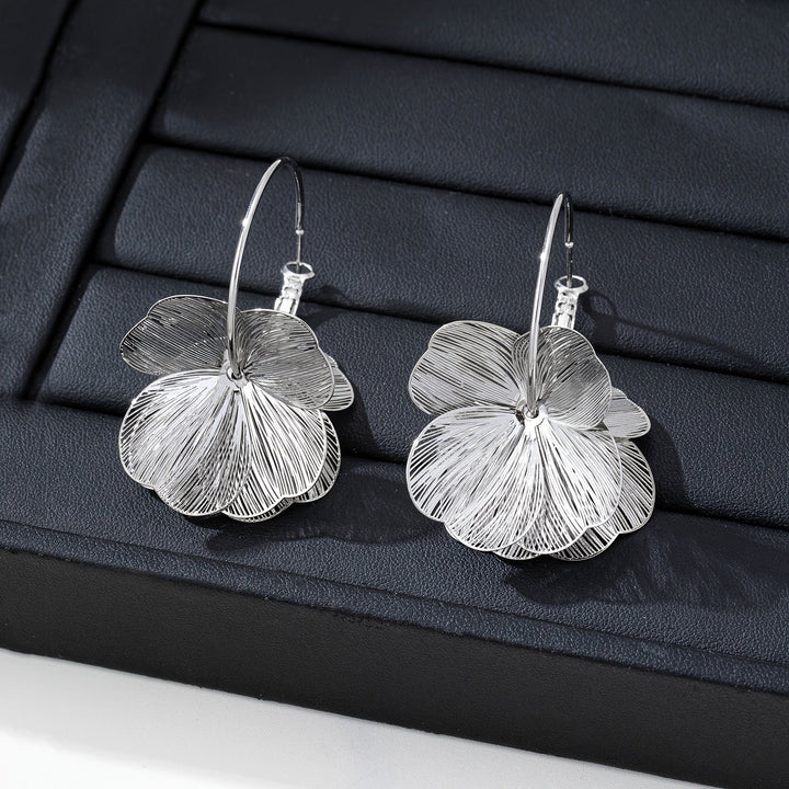 Oversized Gold Hollow Earrings