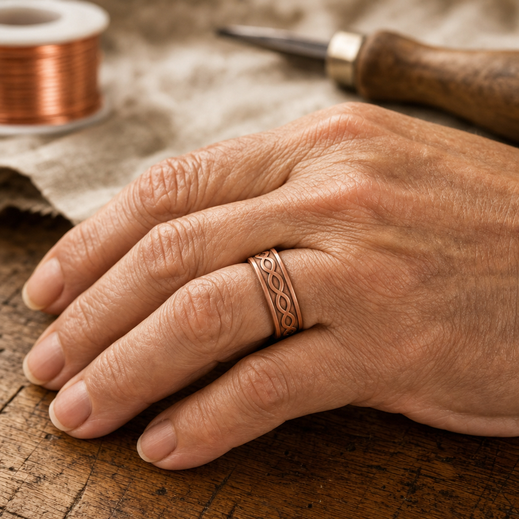 Char Copper Ring