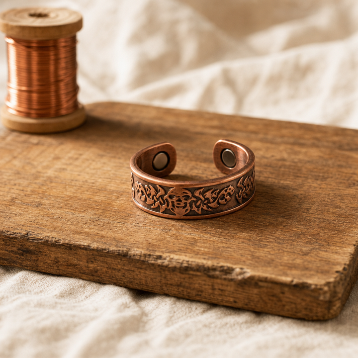 Clag Copper Ring