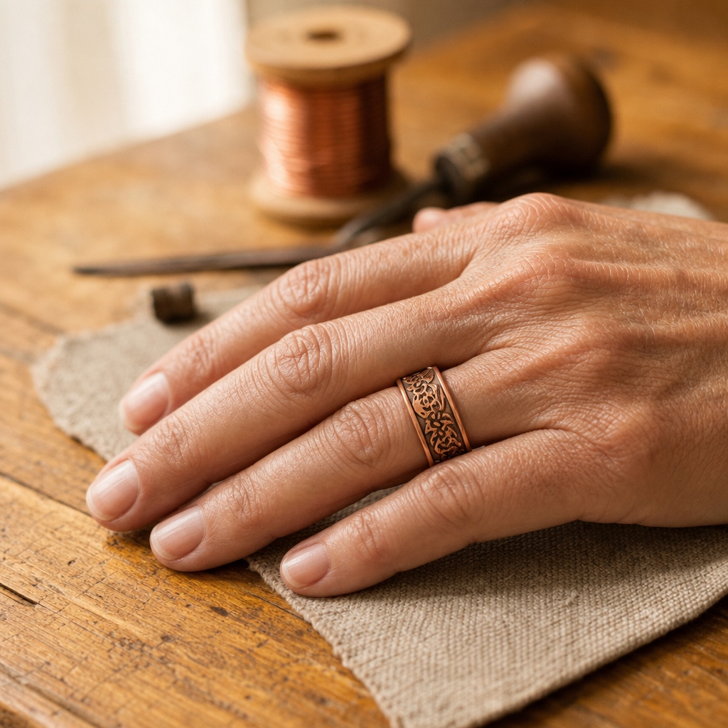 Clag Copper Ring