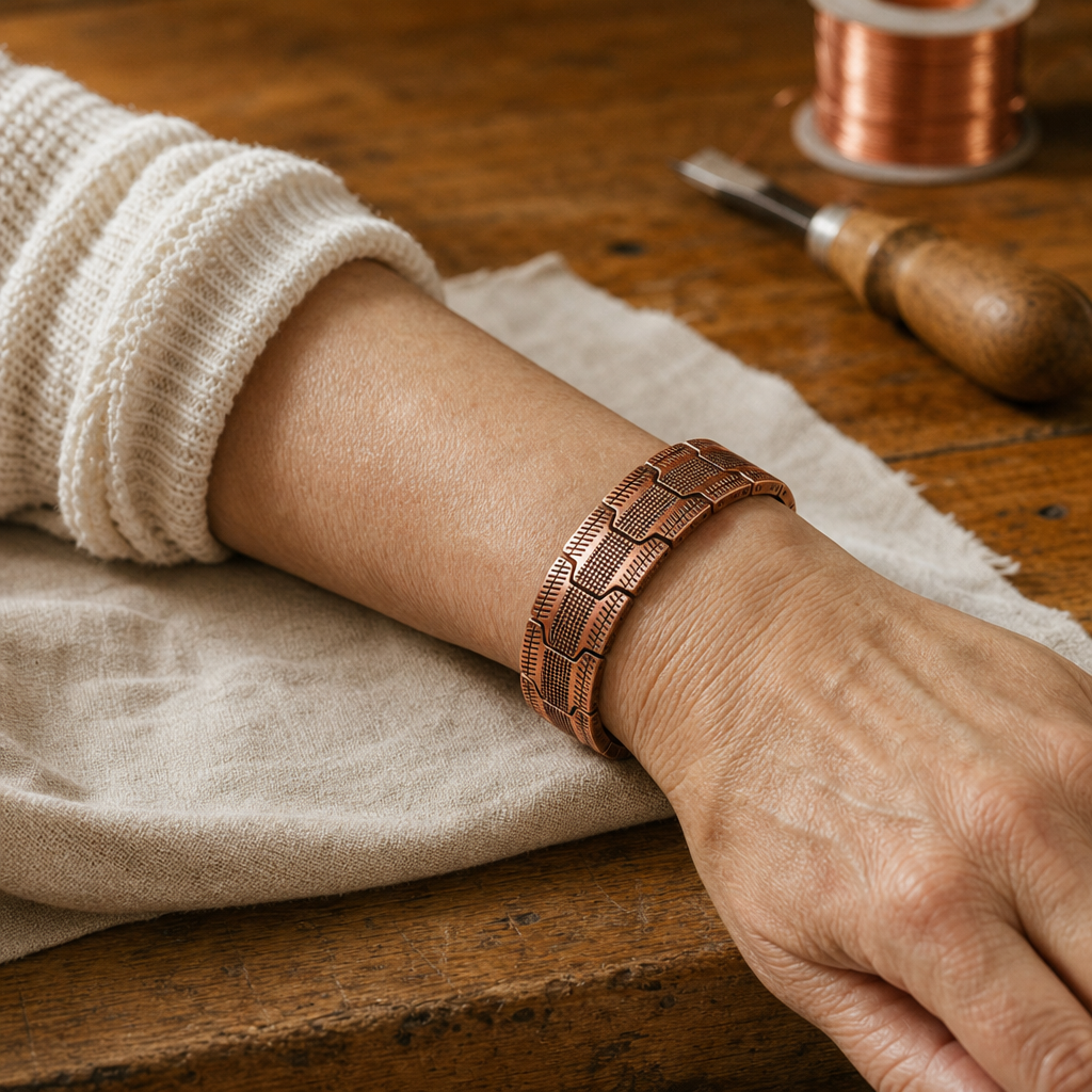Crag Copper Bracelet