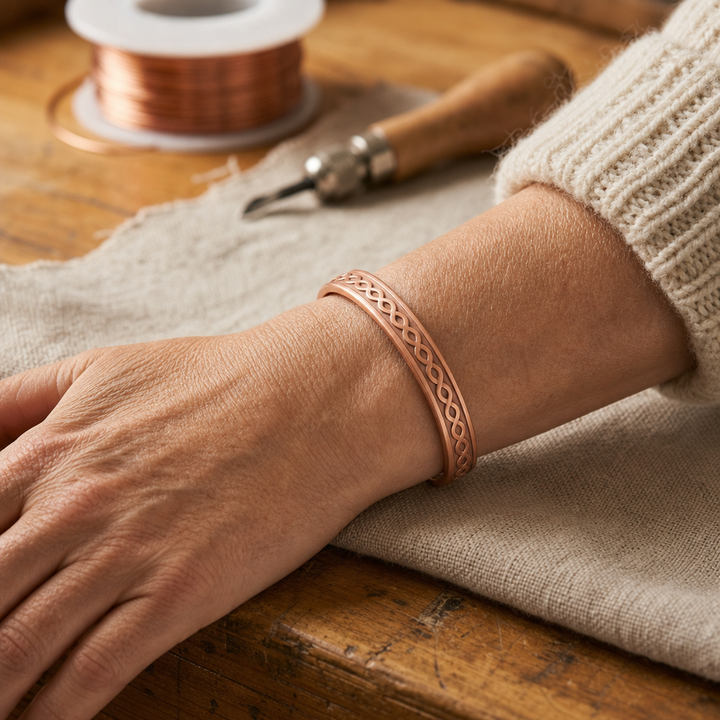 Current Copper Bracelet