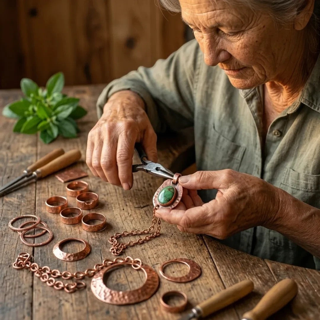 Creed Pure Copper Bracelet With Magnetic Therapy