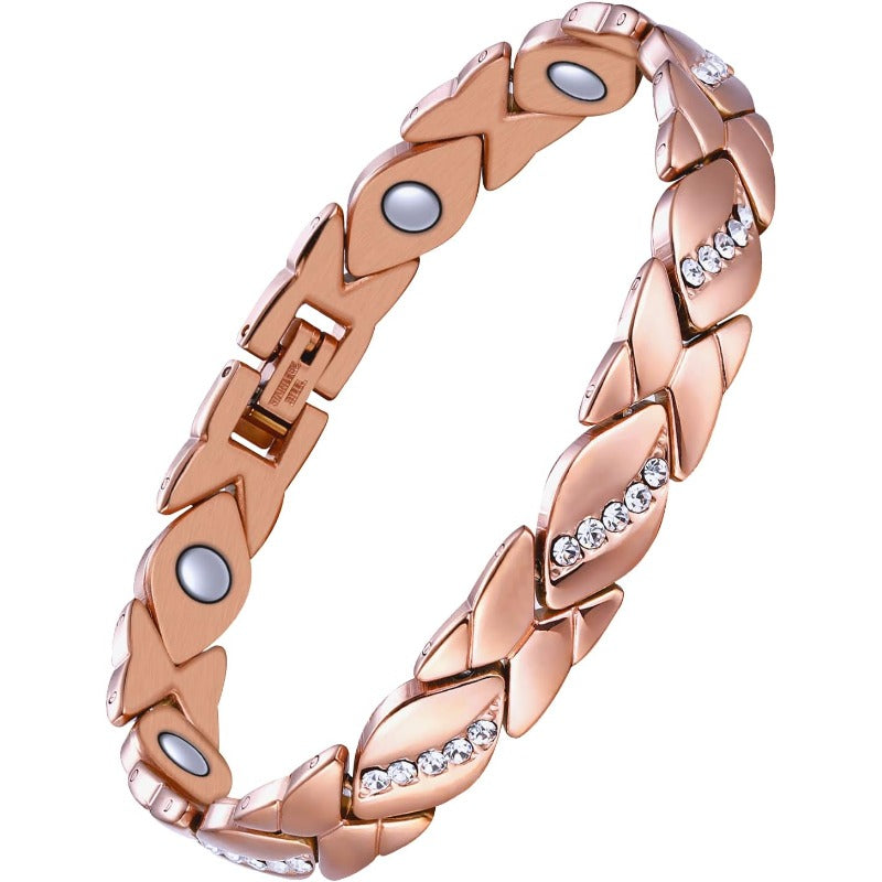 Willis Pure Copper Bracelet With Magnetic Therapy
