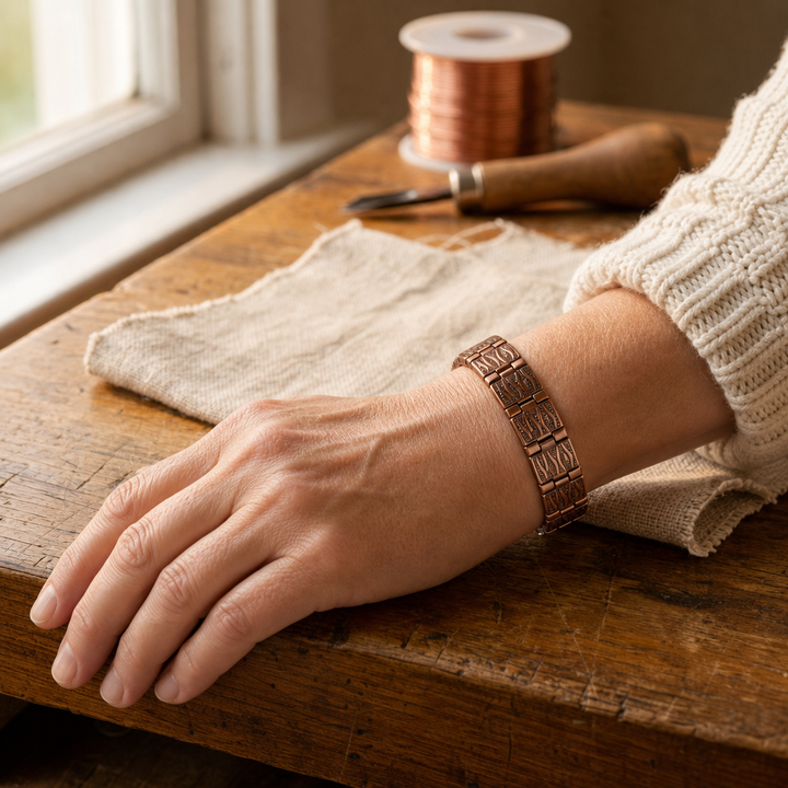 Grit Copper Bracelet
