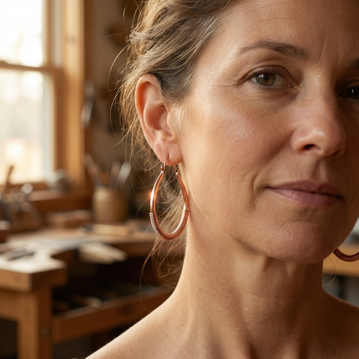 CREEK COPPER EARRINGS | COPPER