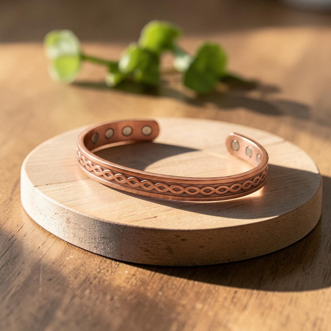 Current Pure Copper Bracelet With Magnetic Therapy