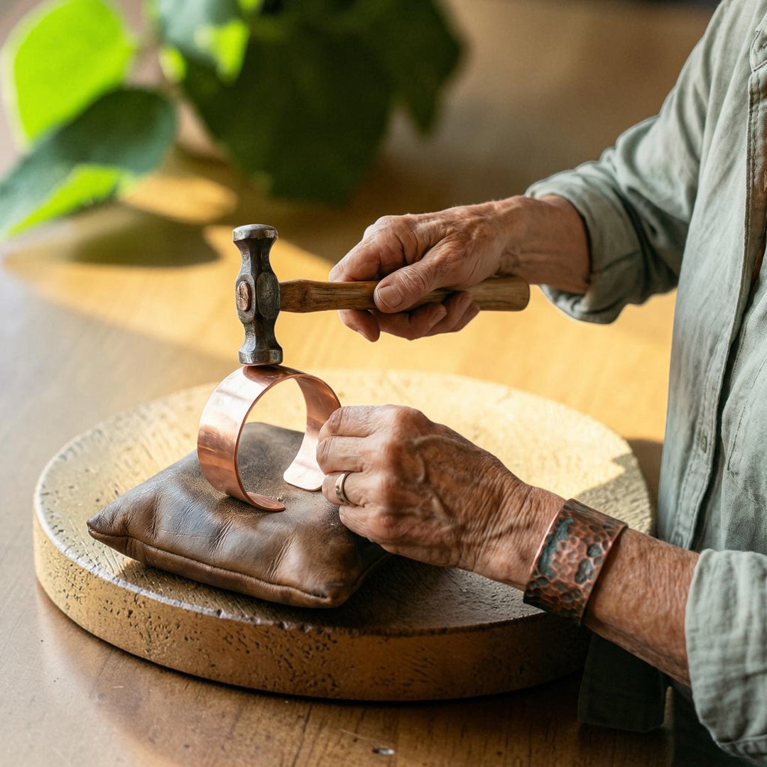 Hearth Ring Pure Copper With Magnetic Therapy