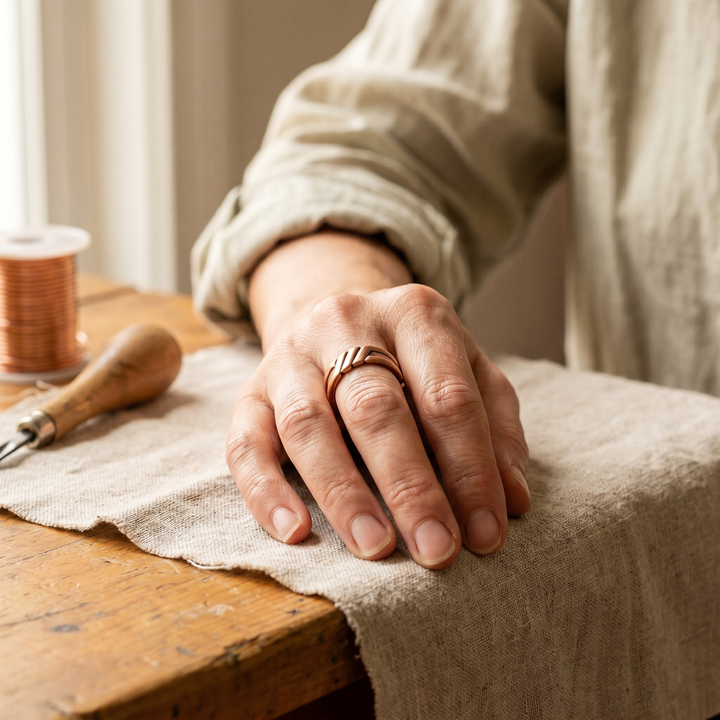 PEAT COPPER RING | COPPER