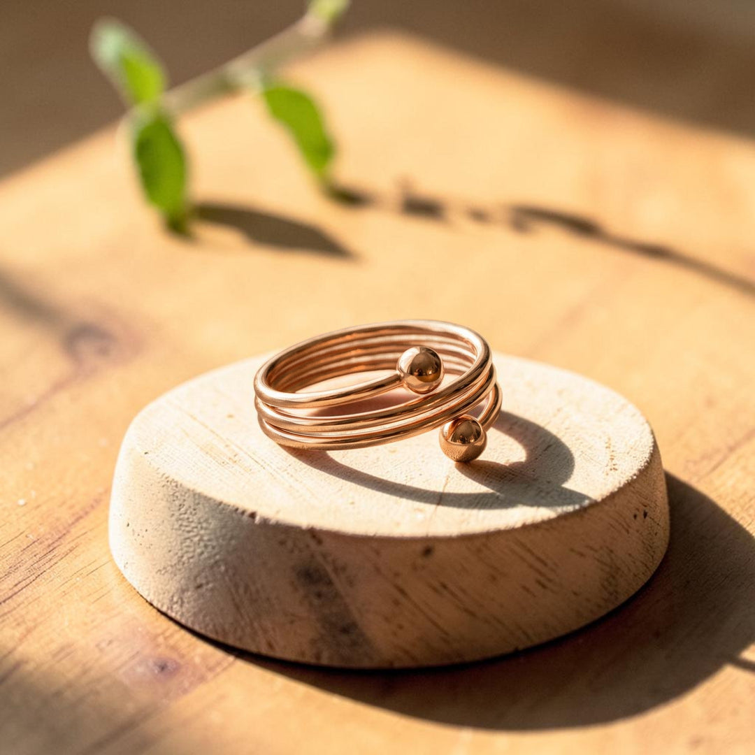 Silt Ring Pure Copper With Magnetic Therapy