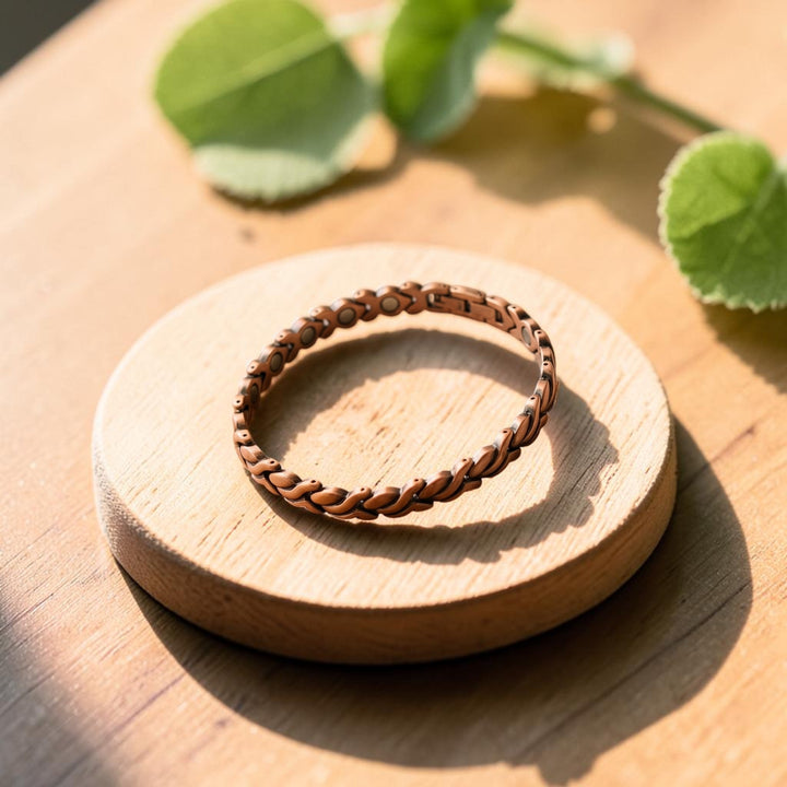 Dune Anklet Pure Copper With Magnetic Therapy