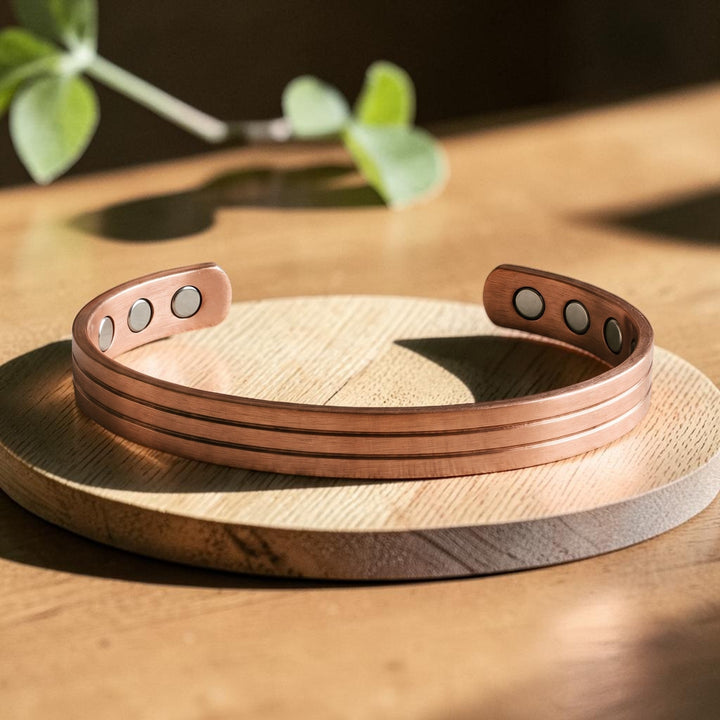 Core Pure Copper Bracelet With Magnetic Therapy