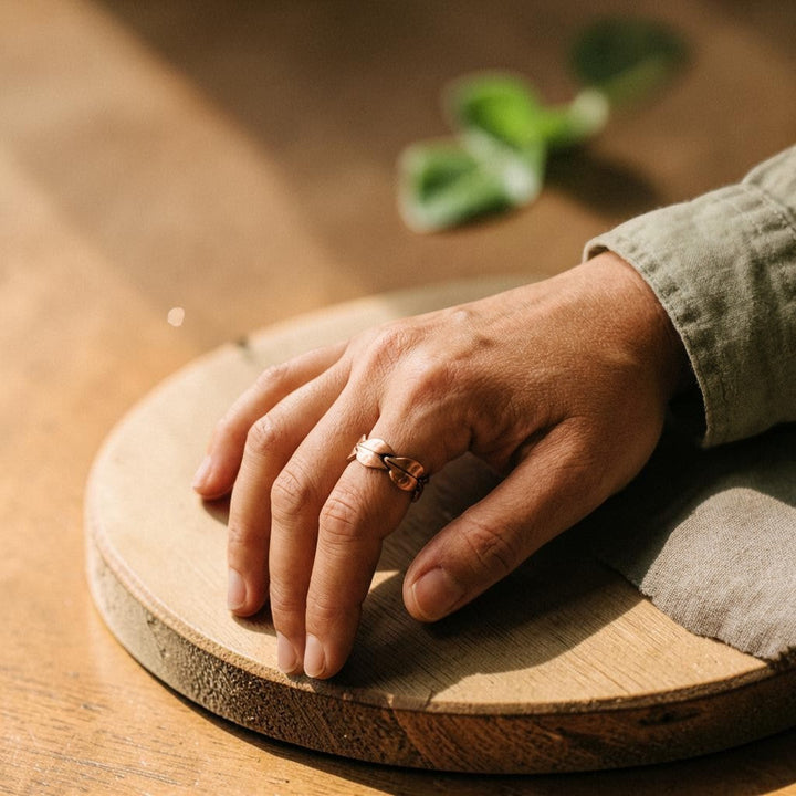 Bind Ring Pure Copper With Magnetic Therapy