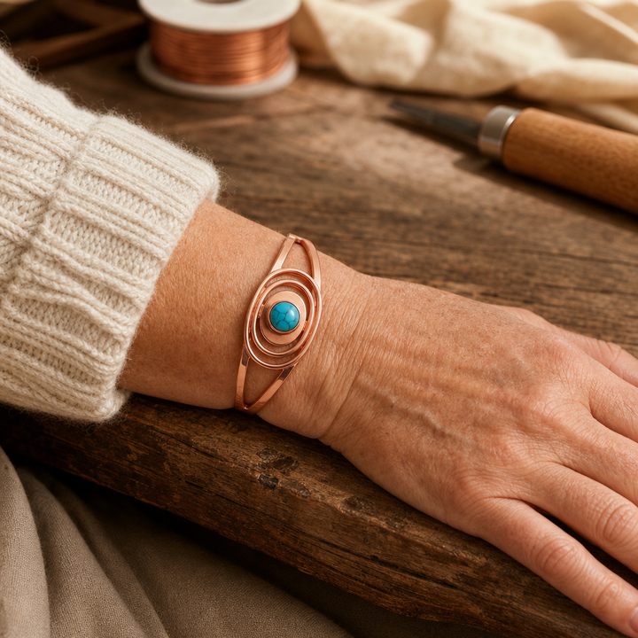 Sedge Copper Bracelet