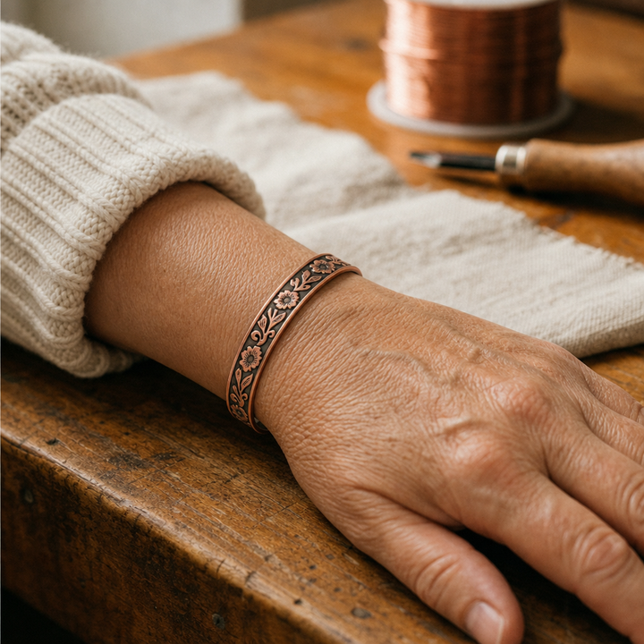 Vine Copper Bracelet