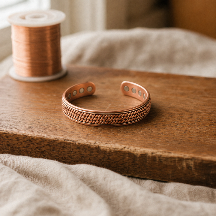 Wave Copper Bracelet